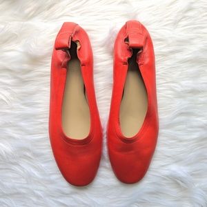 Everlane red day flats
